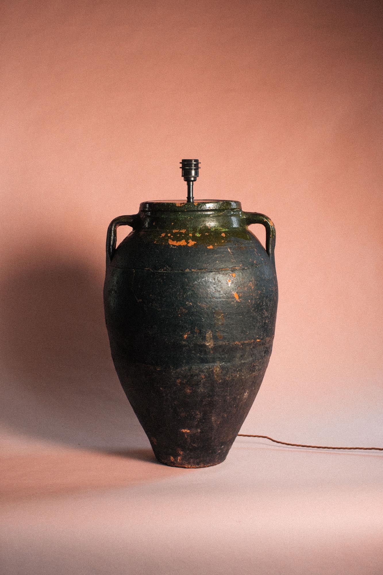 Inkfall Terracotta Lamp
