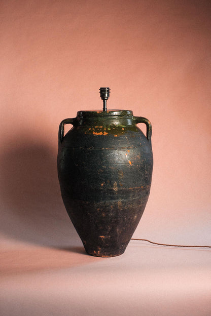 Inkfall Terracotta Lamp