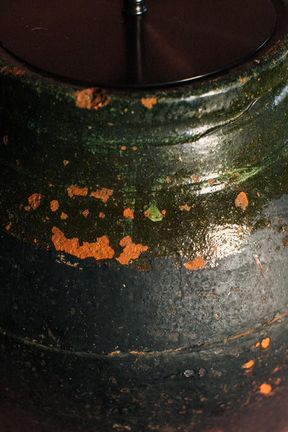 Inkfall Terracotta Lamp