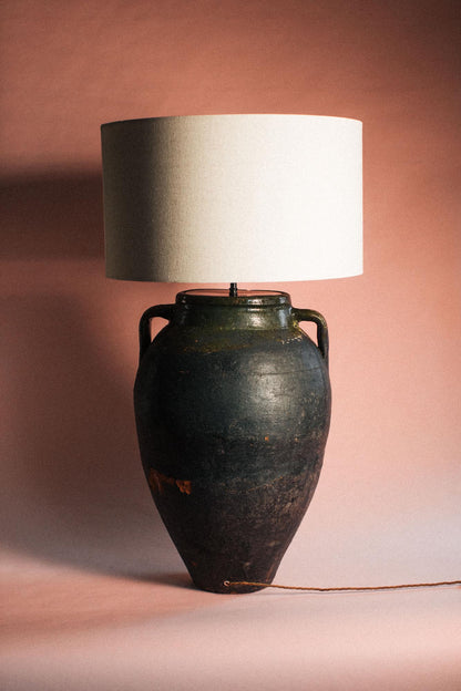 Inkfall Terracotta Lamp