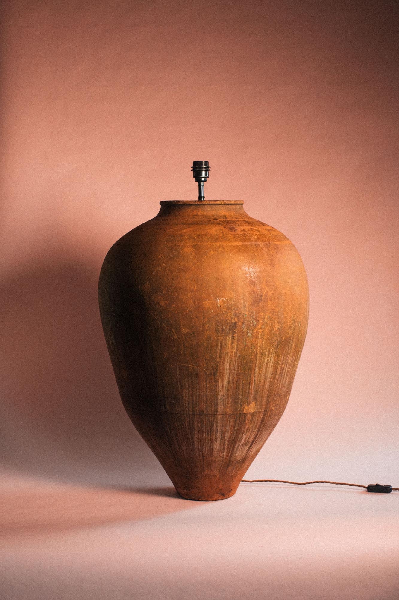 Cathedral Clay Monument Lamp