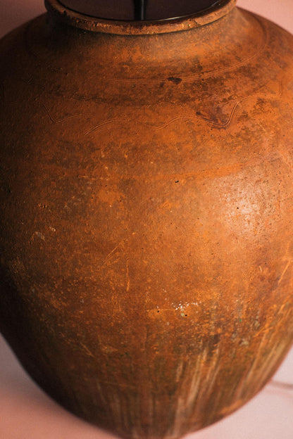 Cathedral Clay Monument Lamp