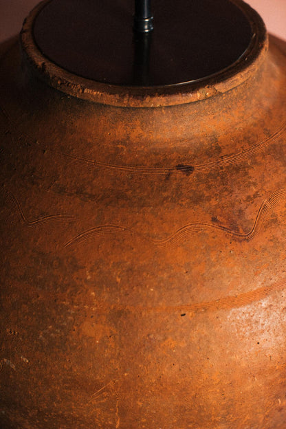 Cathedral Clay Monument Lamp
