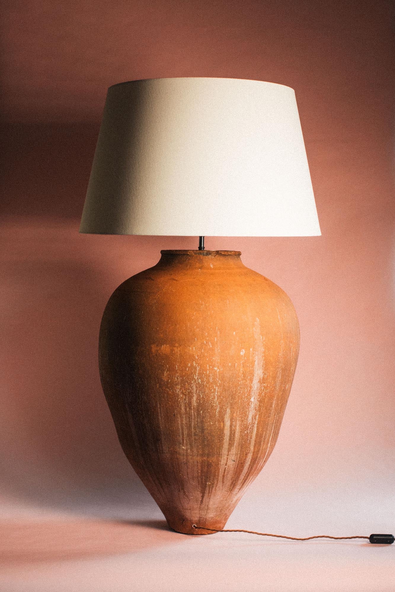 Cathedral Clay Monument Lamp