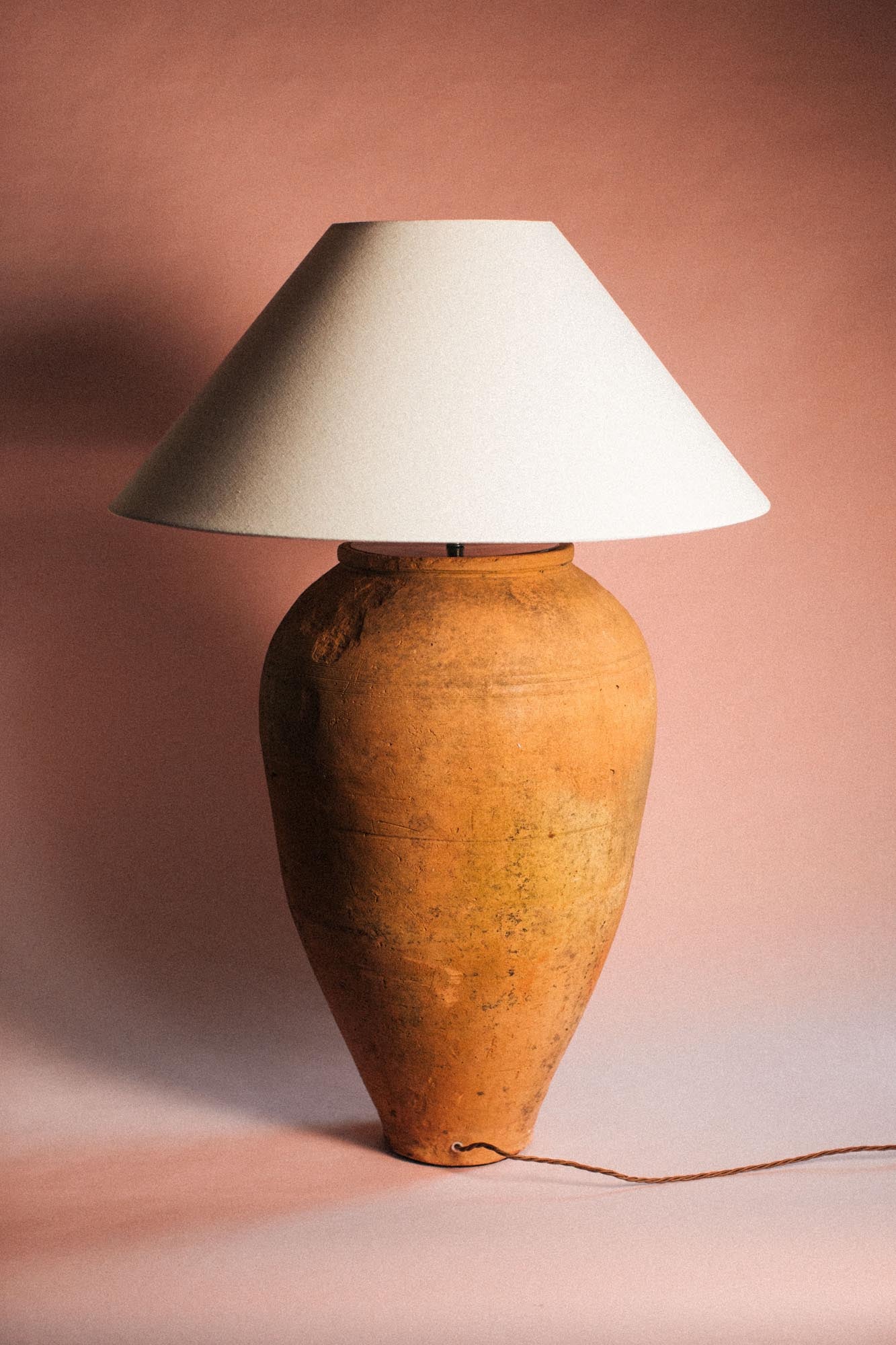 Faded Earth Terracotta Lamp