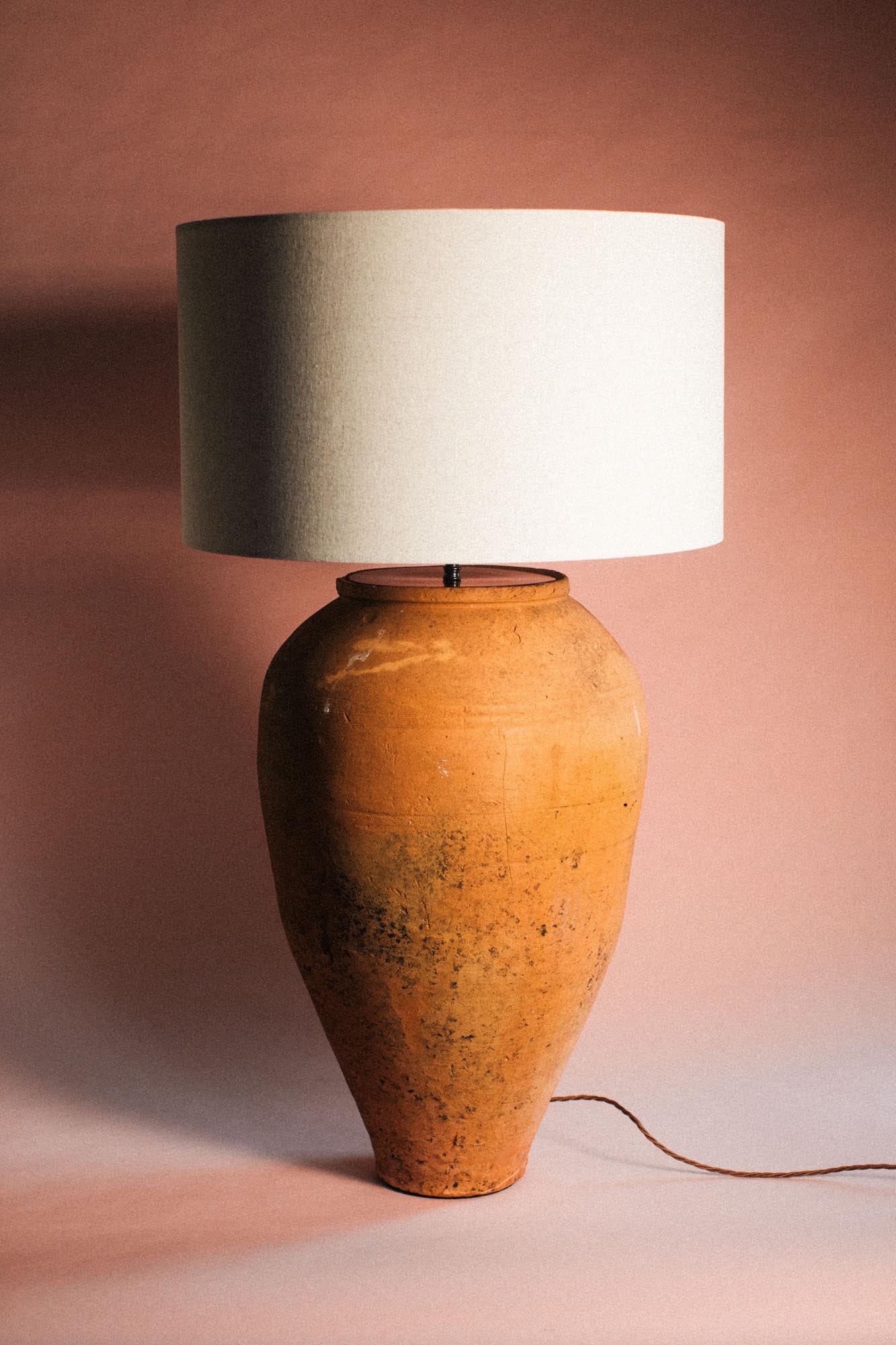 Faded Earth Terracotta Lamp
