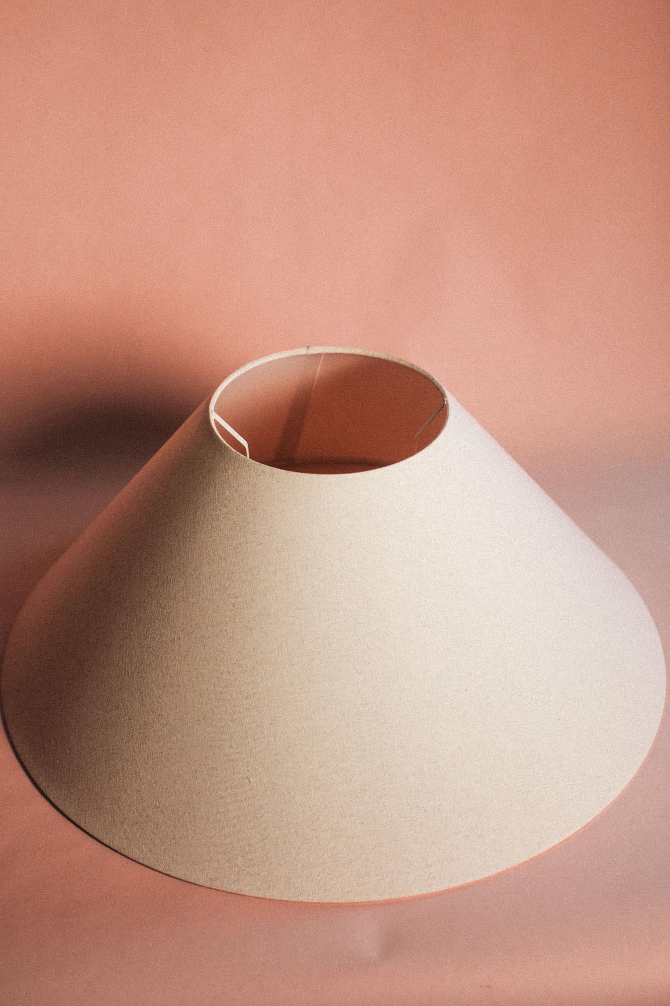 Natural Linen Empire Lampshade