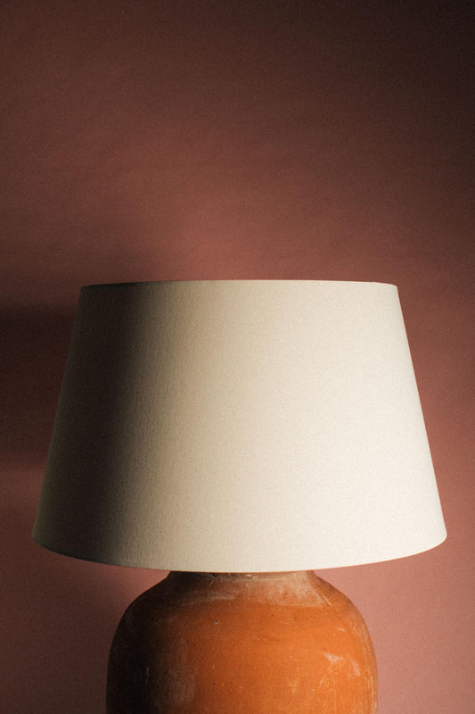 Natural Linen Tapered Empire Lampshade