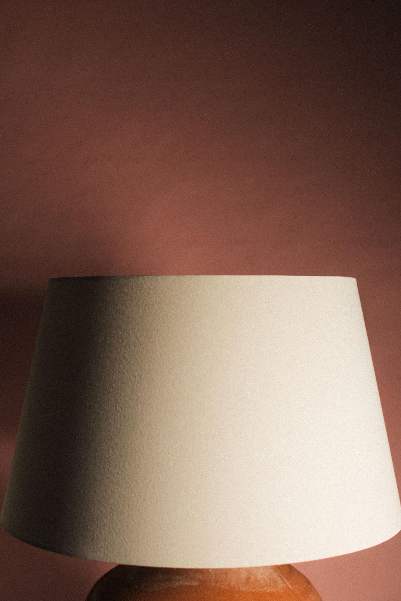 Natural Linen Tapered Empire Lampshade