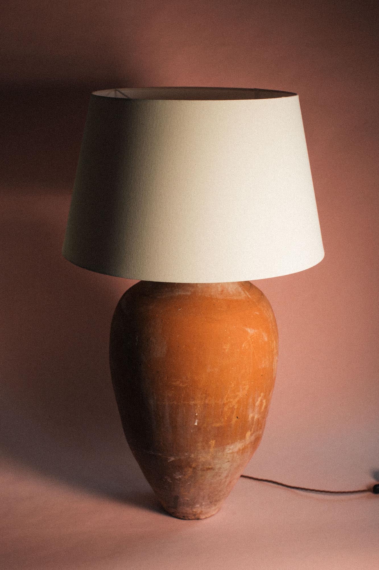 Natural Linen Tapered Empire Lampshade