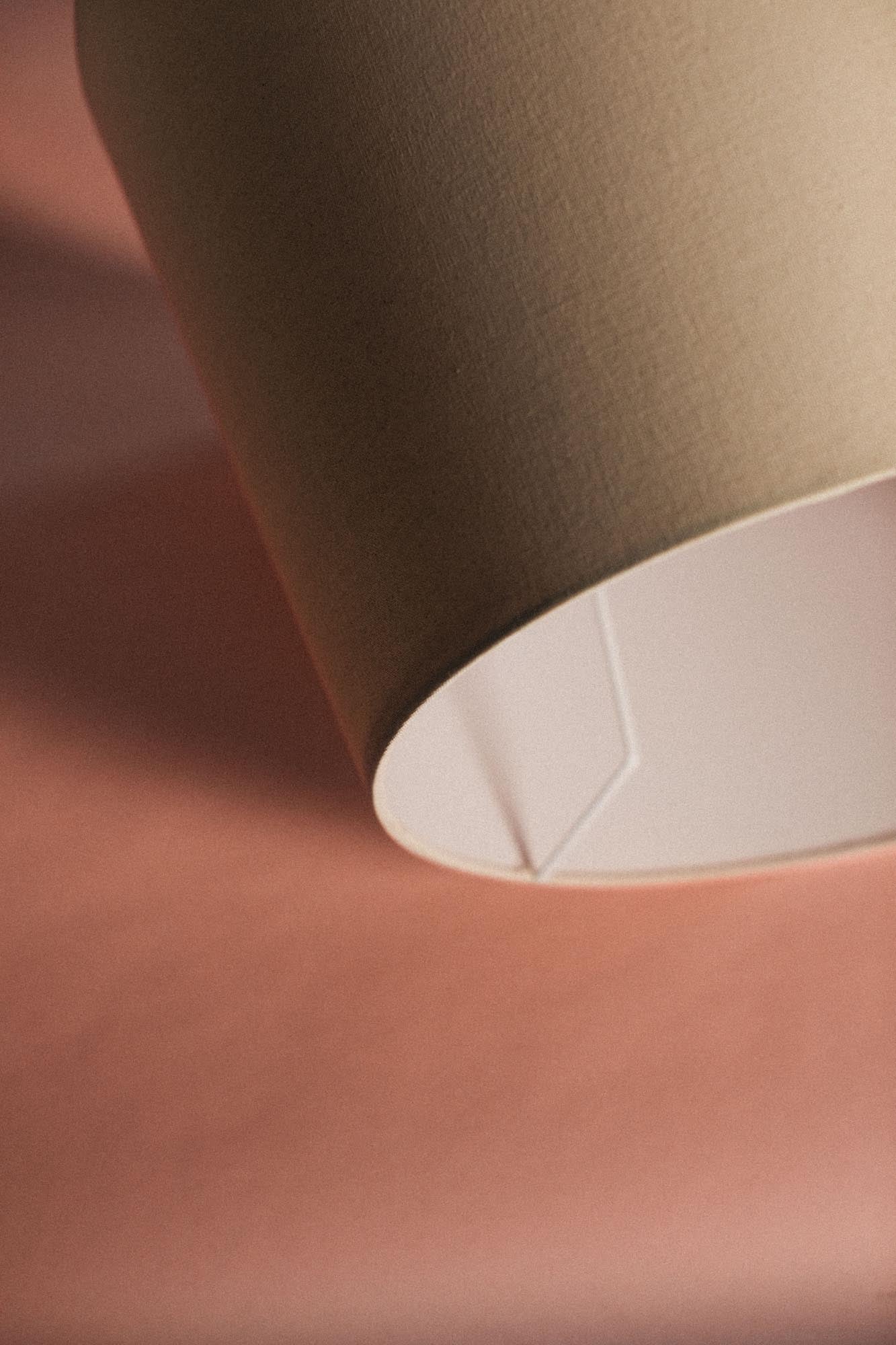 Natural Linen Tapered Empire Lampshade