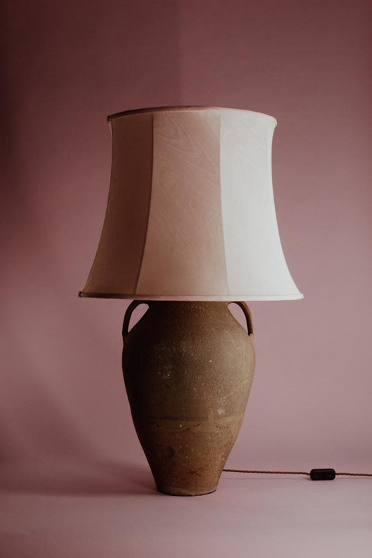 Moss Turkish Terracotta Table Lamp