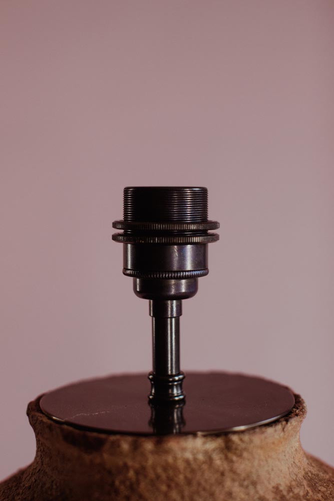 Earthenware Patina Terracotta Table Lamp