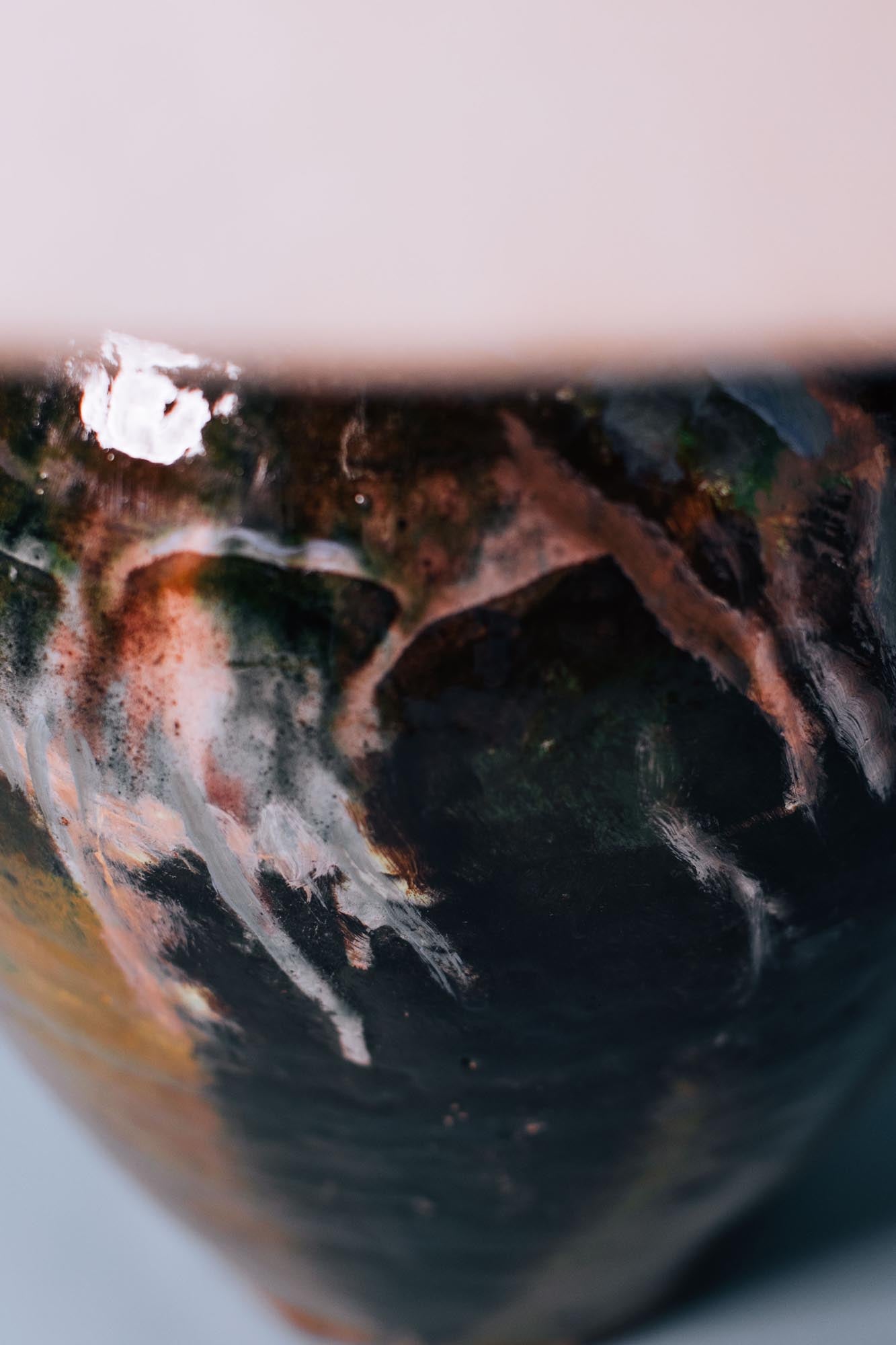 Sunset Drip Kınık Table Lamp