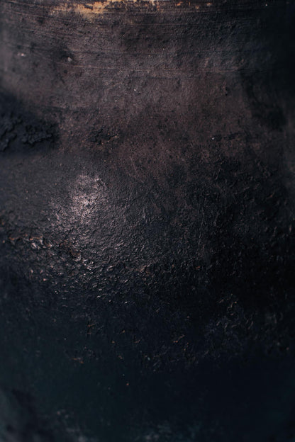 Charcoal Clay Water Pot