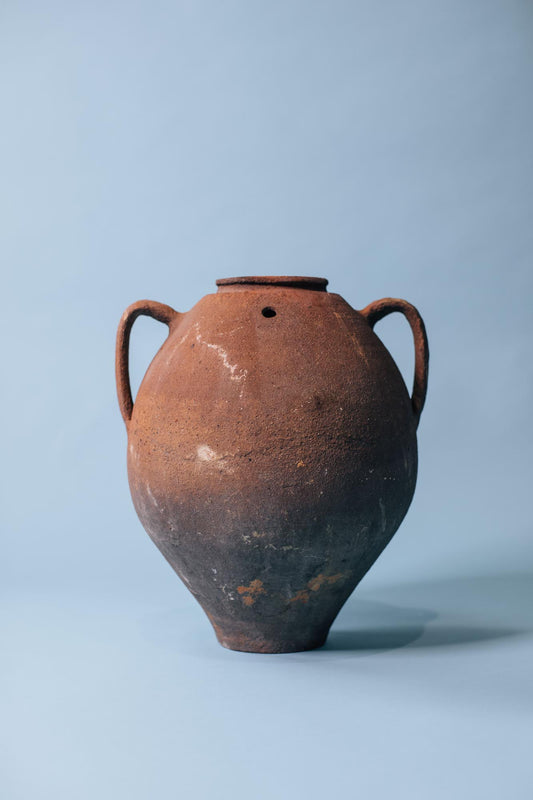 Earthfire Double-Handled Terracotta Pot