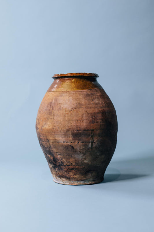 Mustard Glaze Konya Terracotta Jar