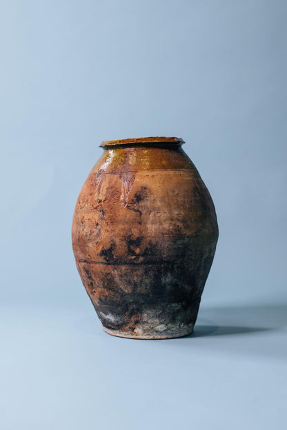 Mustard Glaze Konya Terracotta Jar