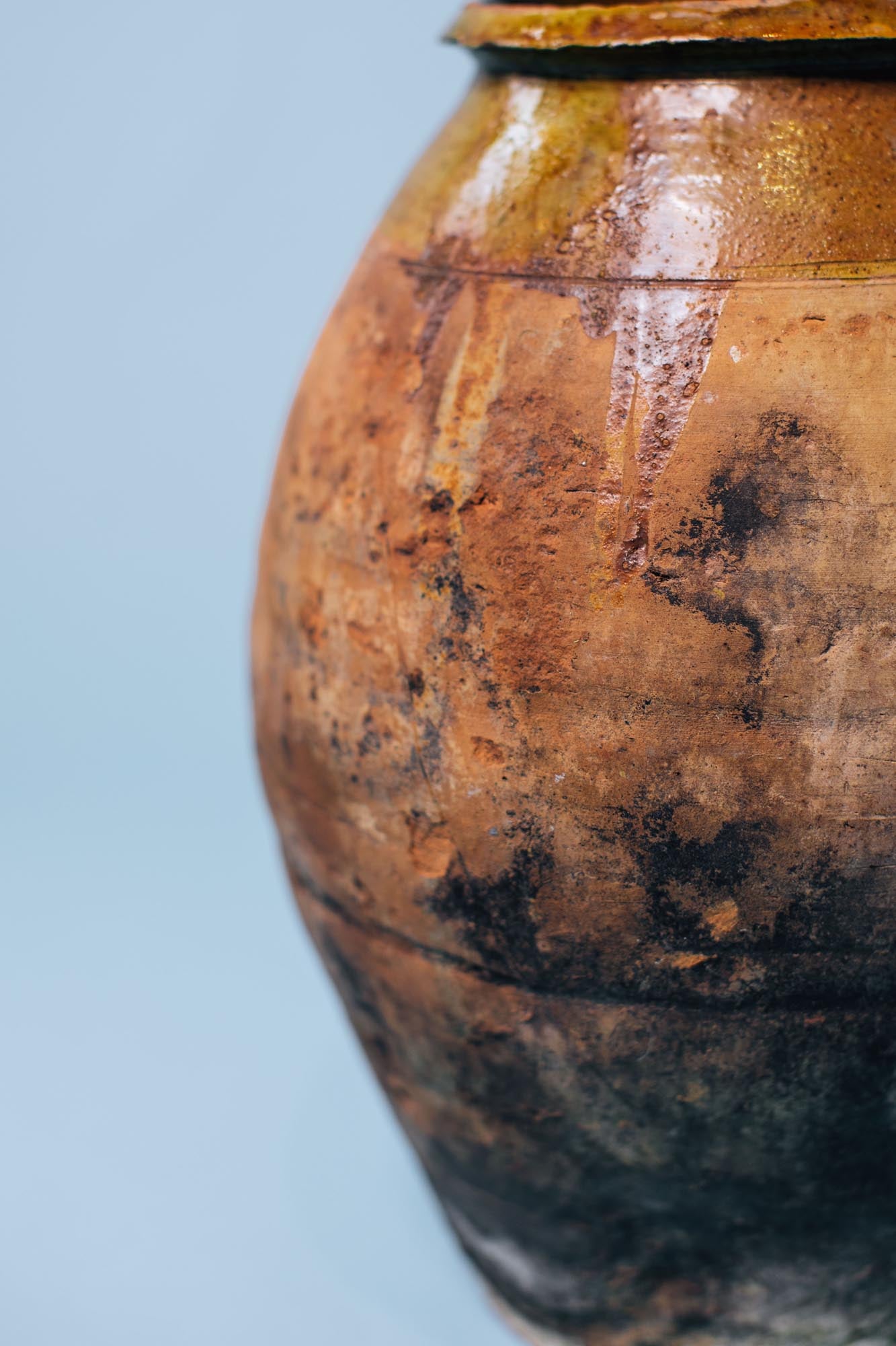 Mustard Glaze Konya Terracotta Jar