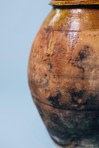 Mustard Glaze Konya Terracotta Jar