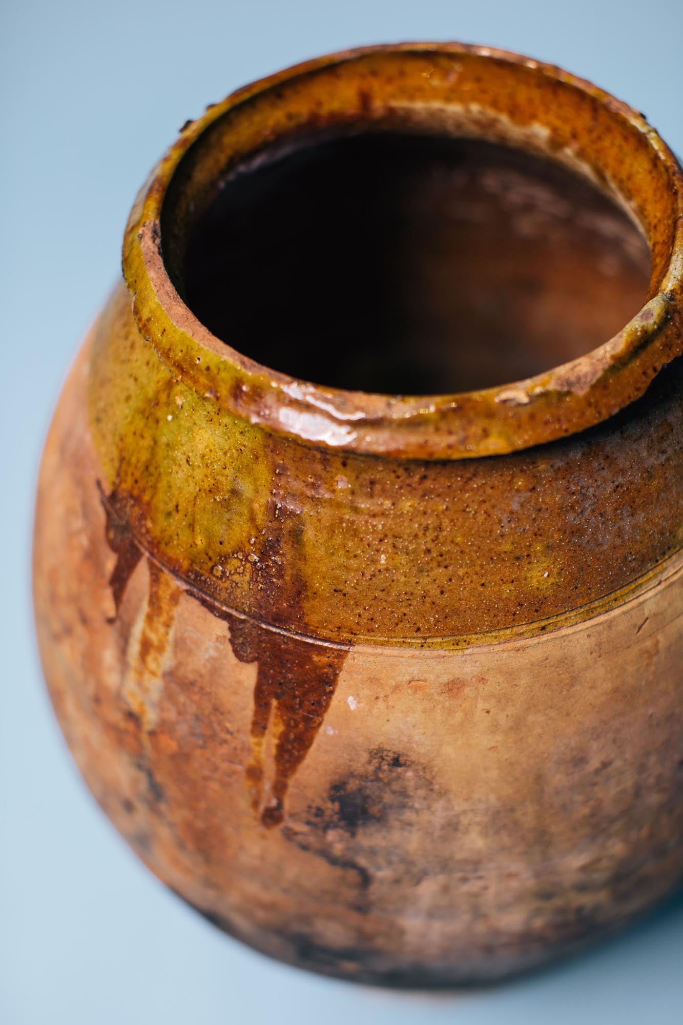 Mustard Glaze Konya Terracotta Jar