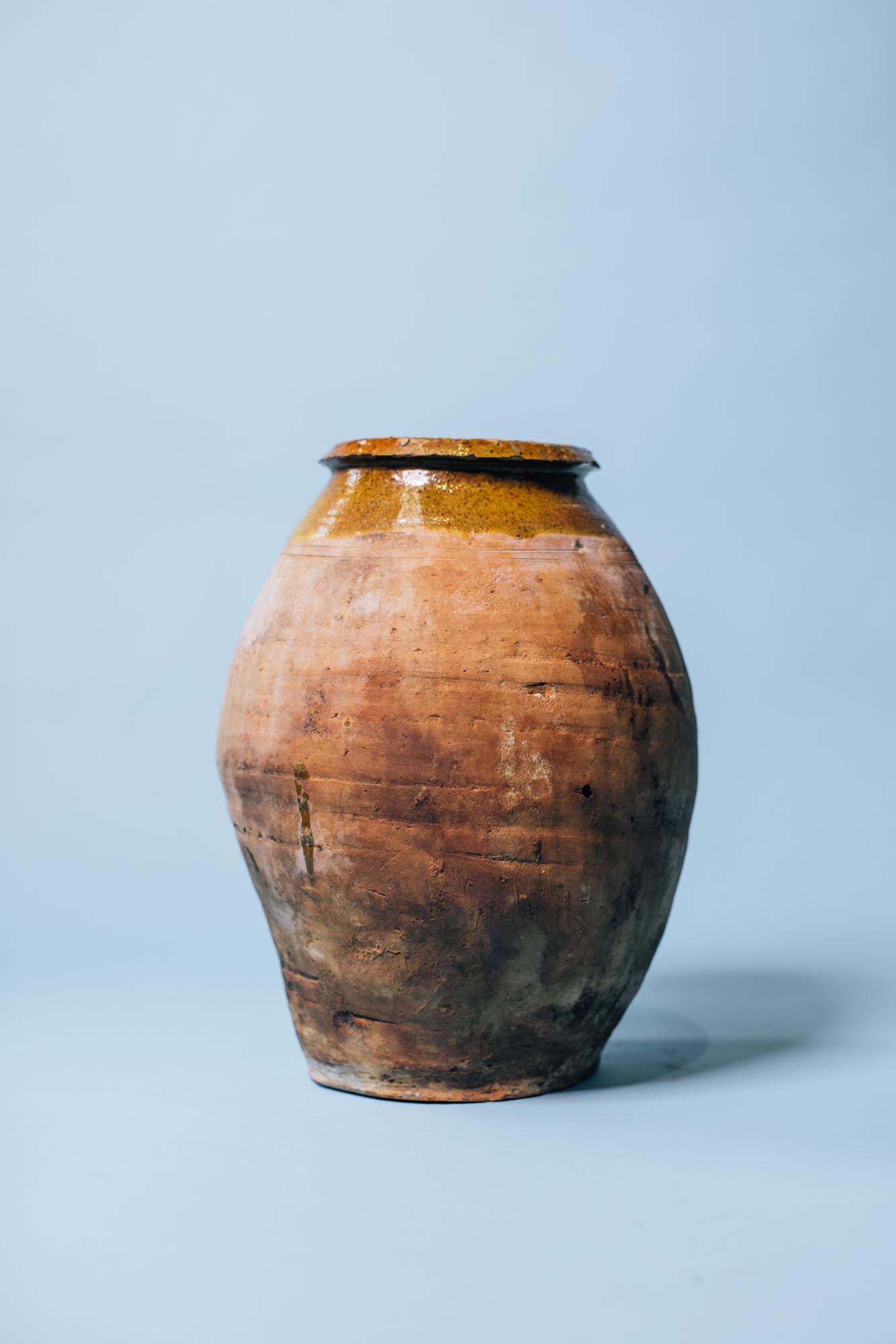 Mustard Glaze Konya Terracotta Jar