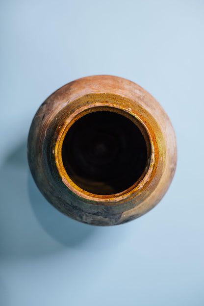 Mustard Glaze Konya Terracotta Jar