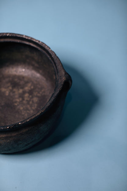 Charred Terracotta Cooking Vessel