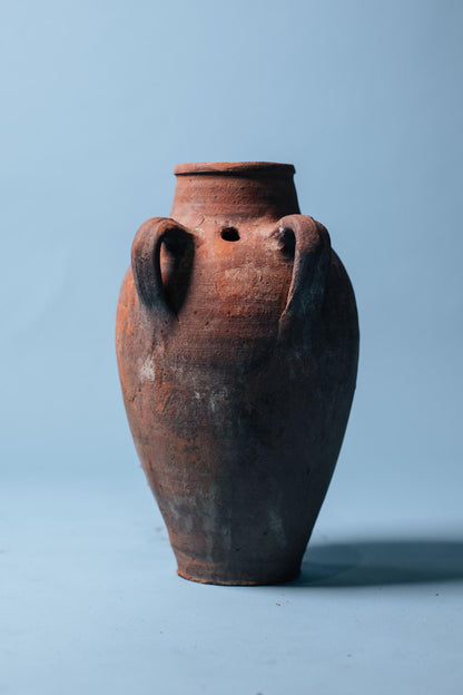 Rust Clay Olive Vessel