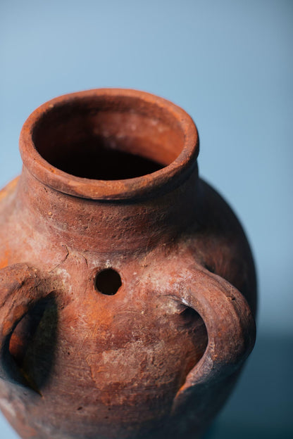 Rust Clay Olive Vessel