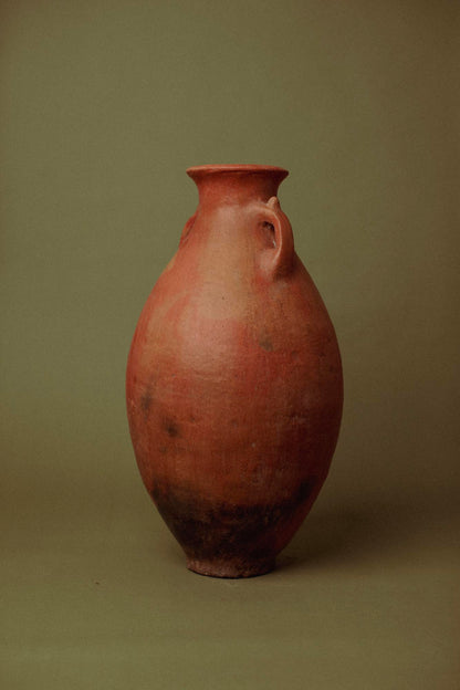 Field-Fired Olive Jar Twin