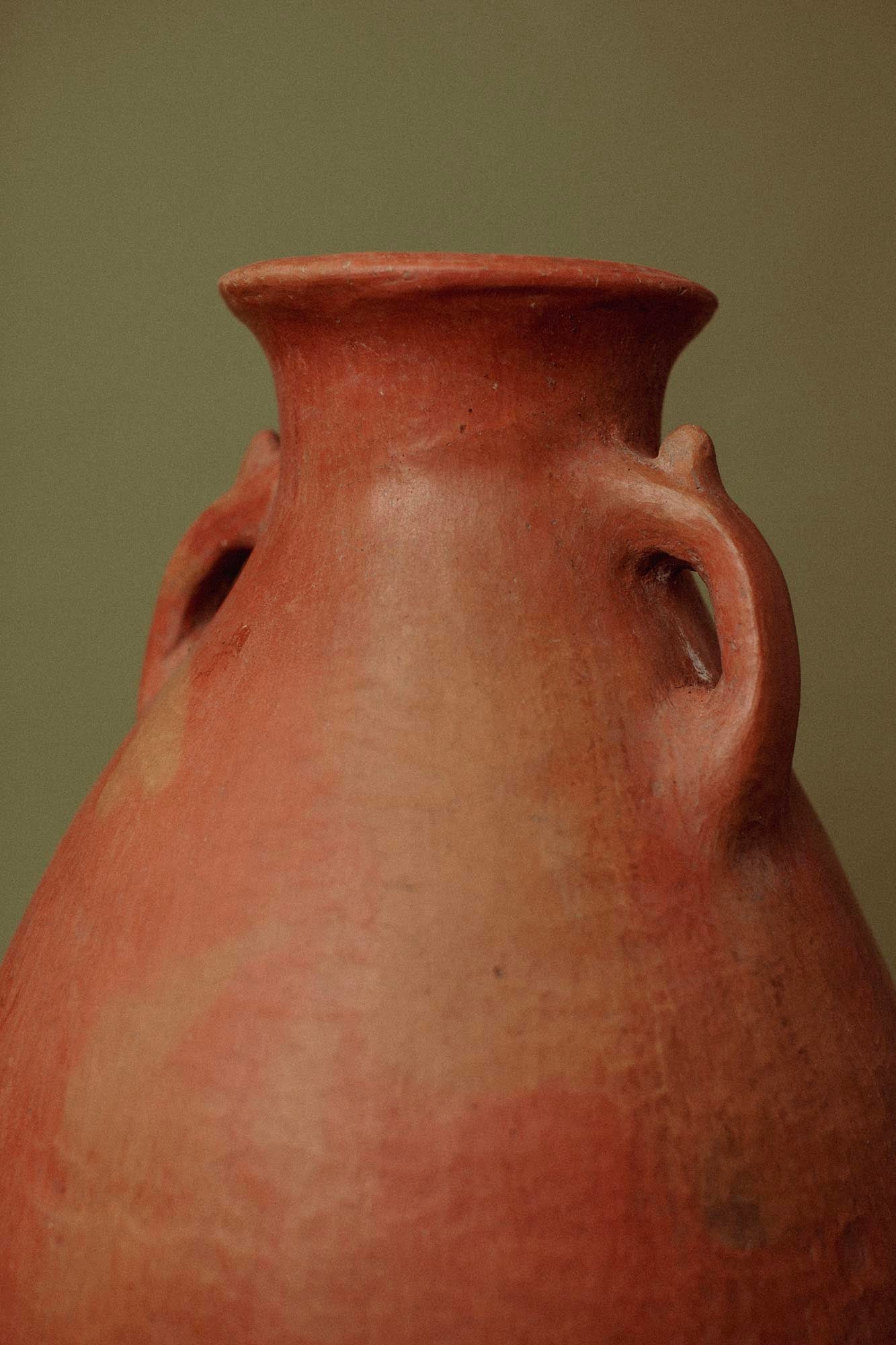 Field-Fired Olive Jar Twin