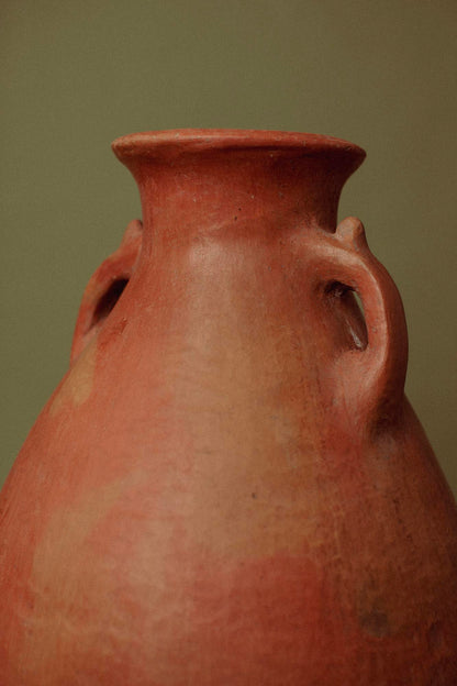 Field-Fired Olive Jar Twin