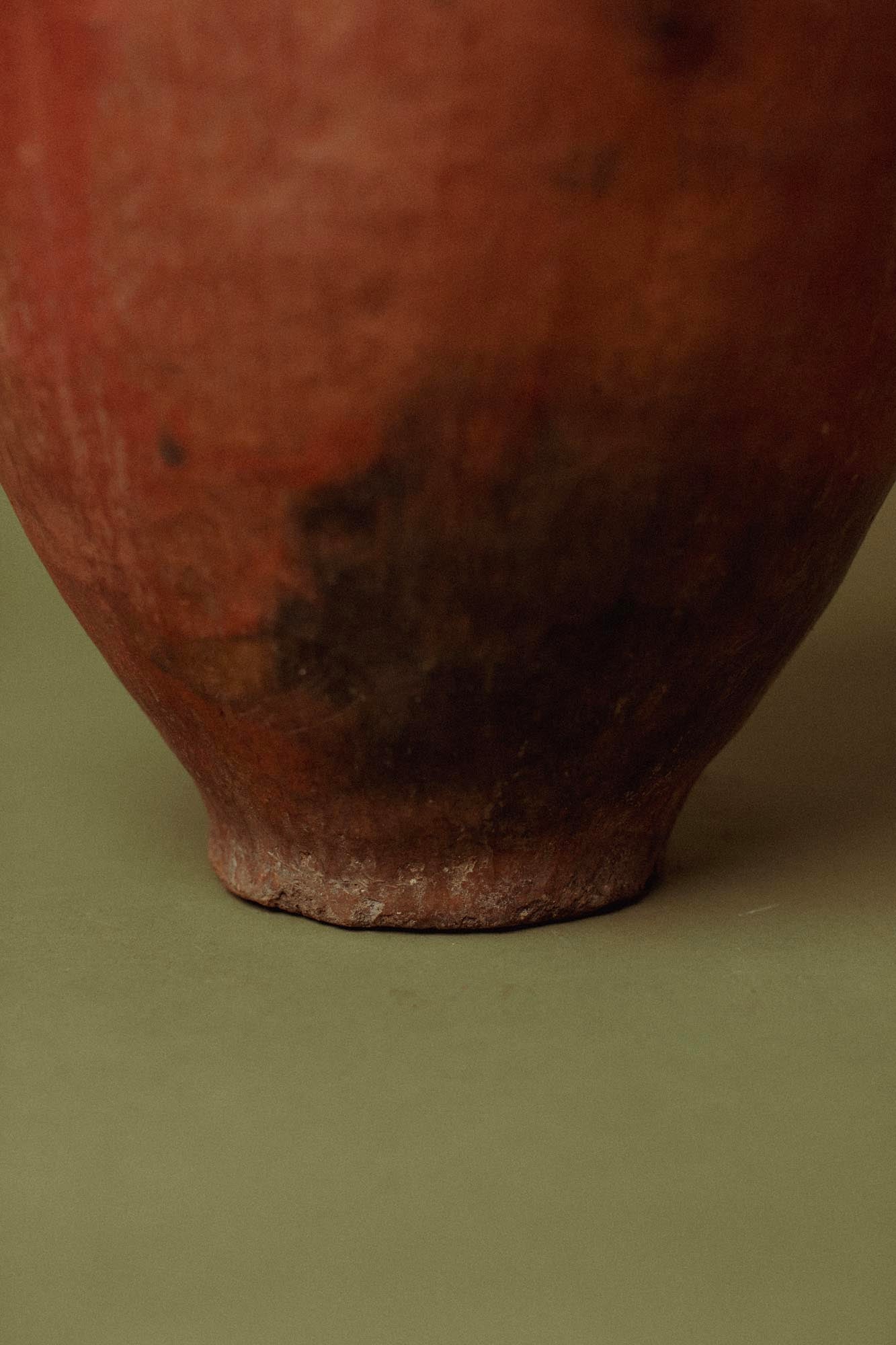 Field-Fired Olive Jar Twin