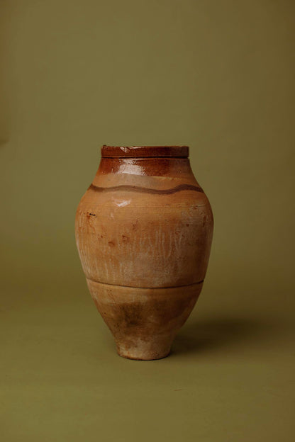 Amber Glaze Earthenware Jar