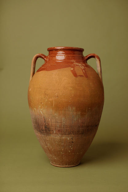 Rusted Glaze Storage Jar
