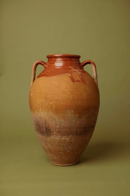 Rusted Glaze Storage Jar