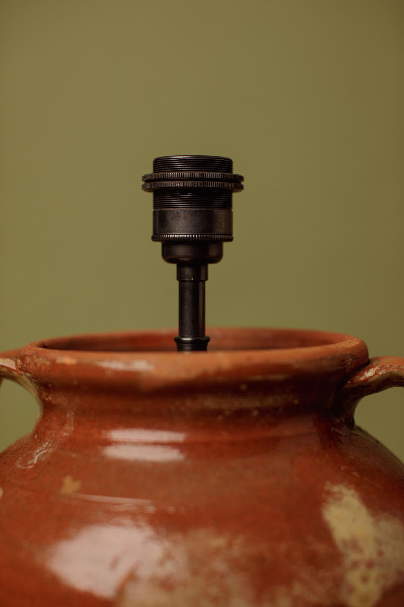 Honeyfire Terracotta Table Lamp