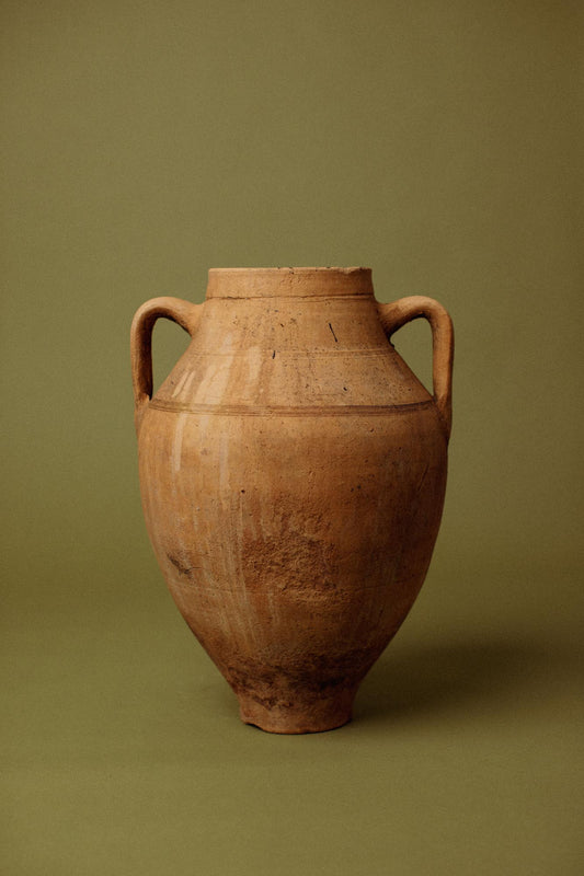 Earthen Carmel Storage Jar