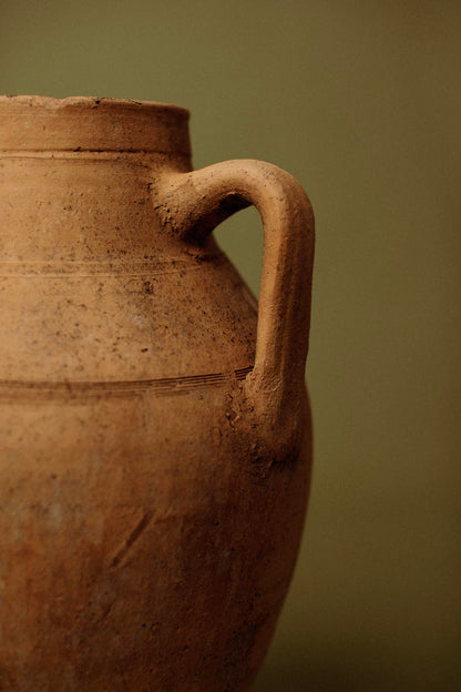 Earthen Carmel Storage Jar