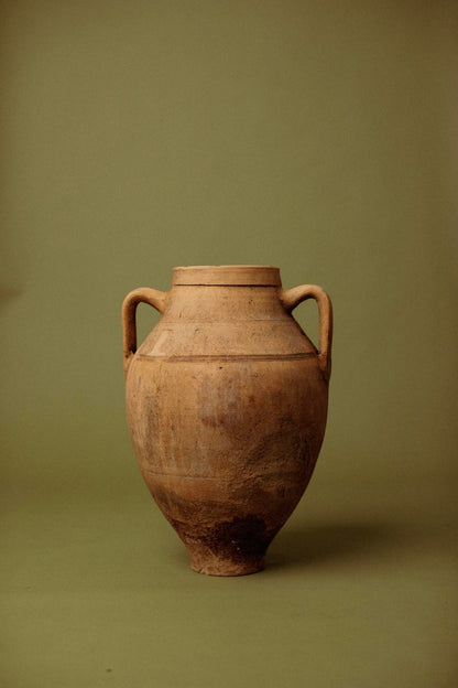 Earthen Carmel Storage Jar