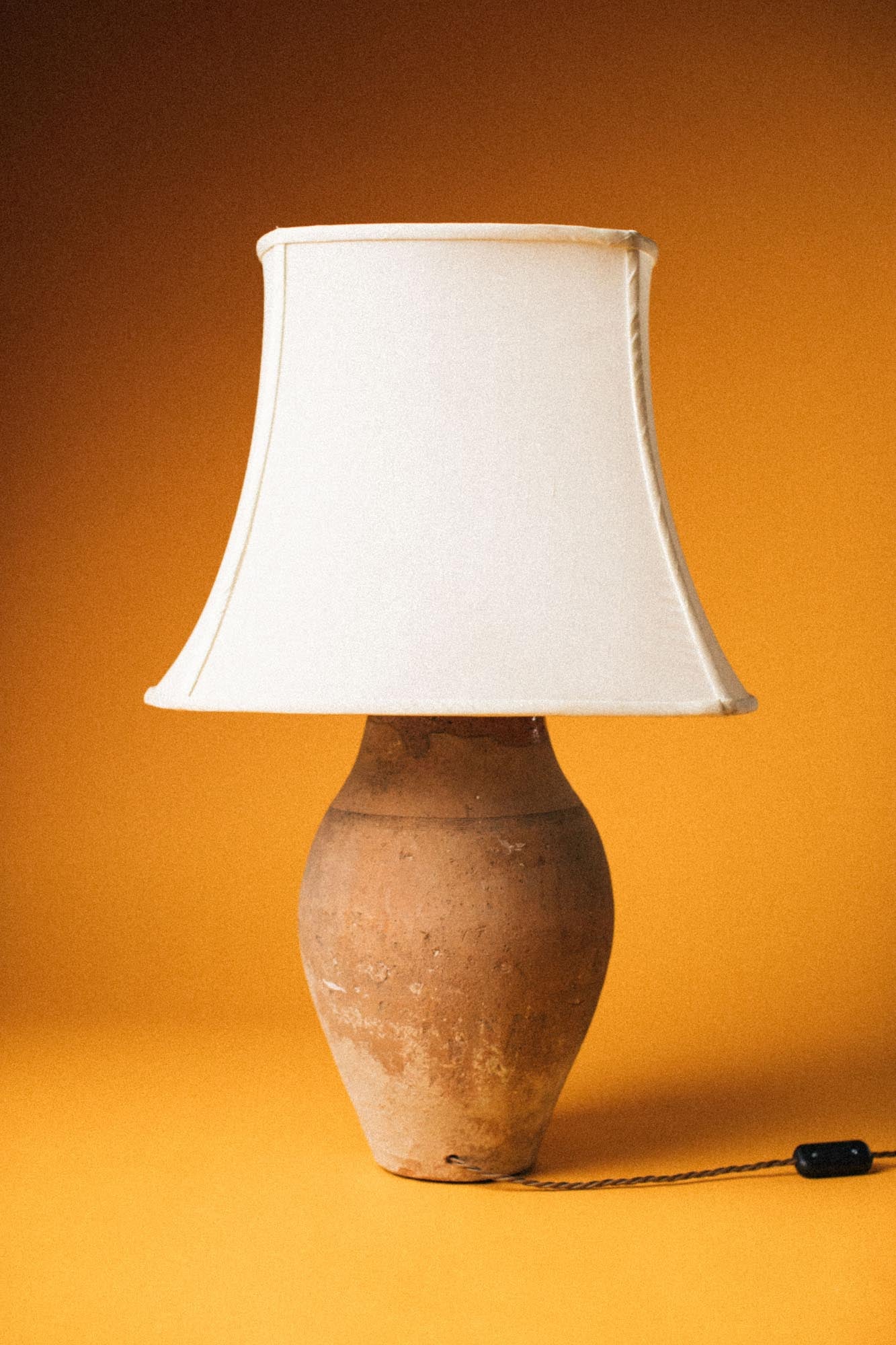 Burnt Glaze Terracotta Table Lamp