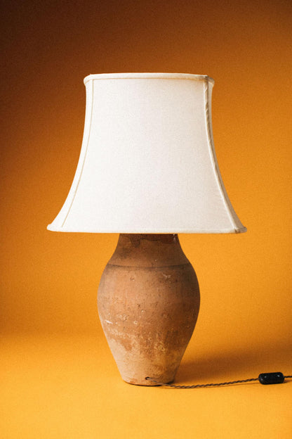 Burnt Glaze Terracotta Table Lamp