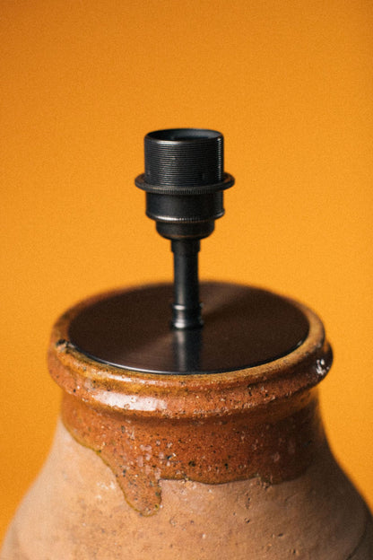 Burnt Glaze Terracotta Table Lamp