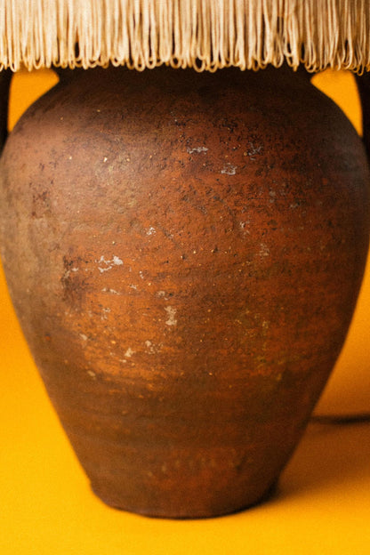 Sunbaked Terracotta Table Lamp