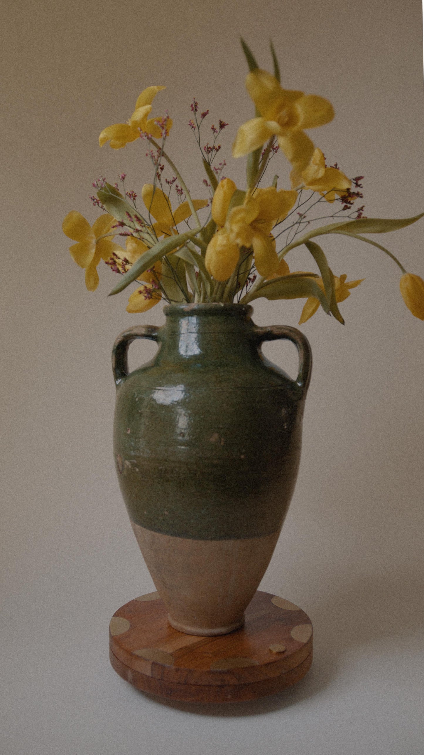 Vintage Konya Glazed Pot