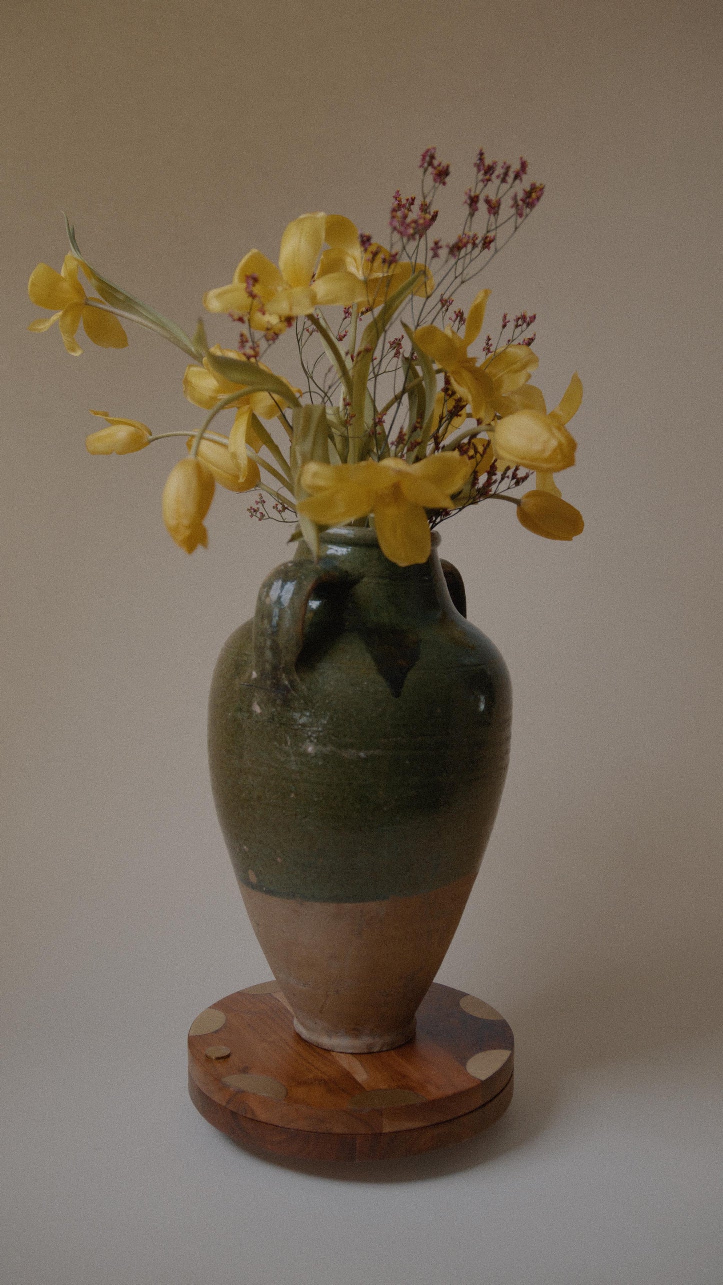 Vintage Konya Glazed Pot