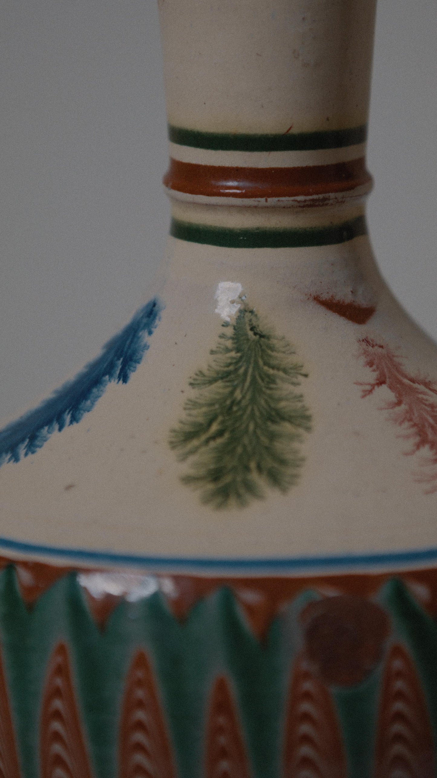 Antique Kinik Glazed Pot