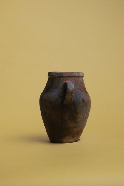 Earthy Tones Terracotta Grain Jar