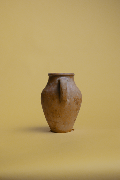 Traditional Anatolian Clay Pitcher Jug